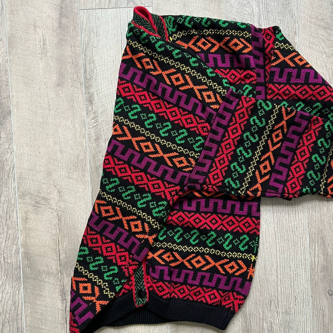 Colorful Vintage Cardigan