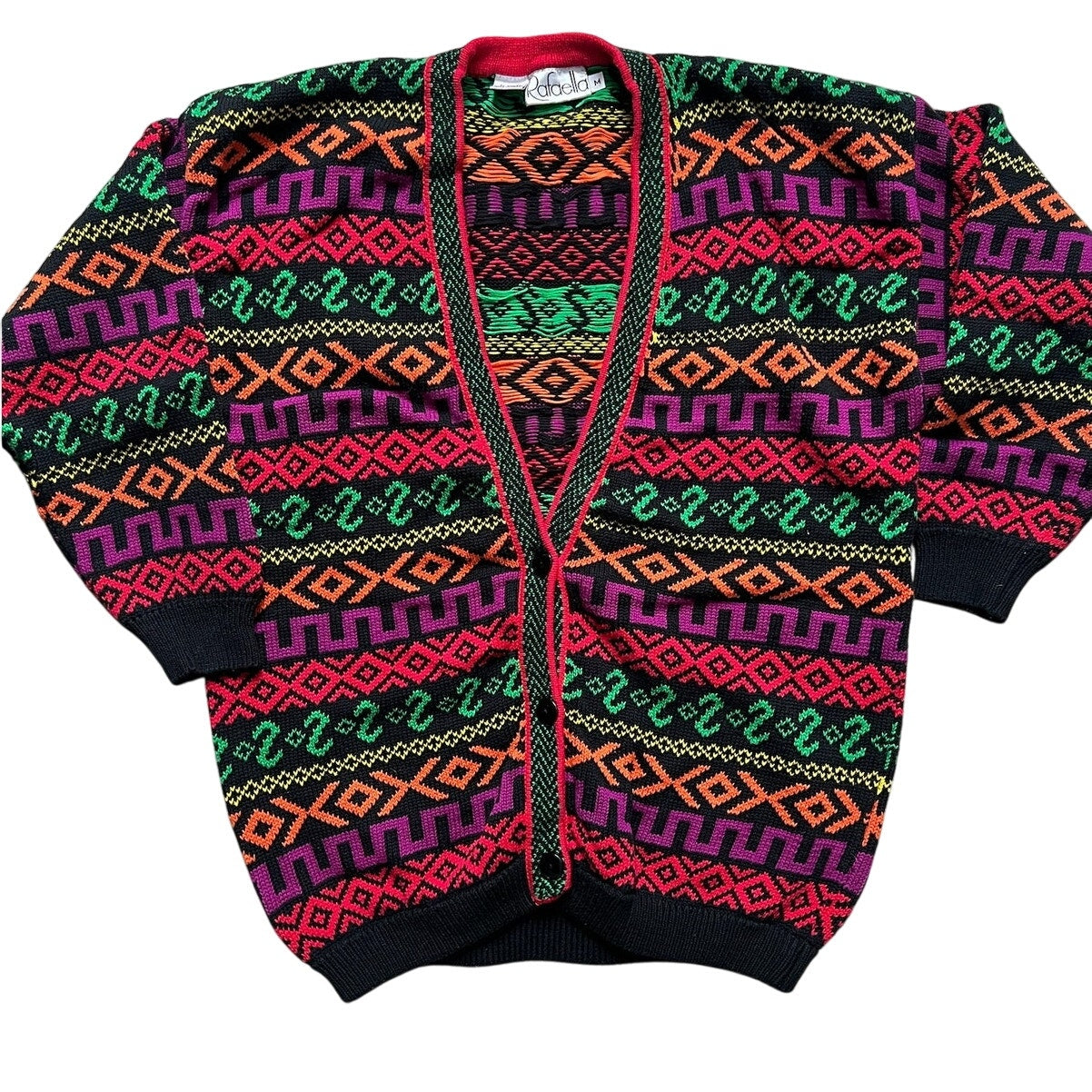 Colorful Vintage Cardigan