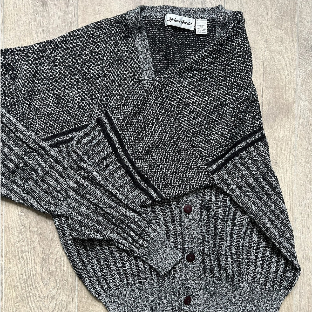 Gray Vintage Cardigan