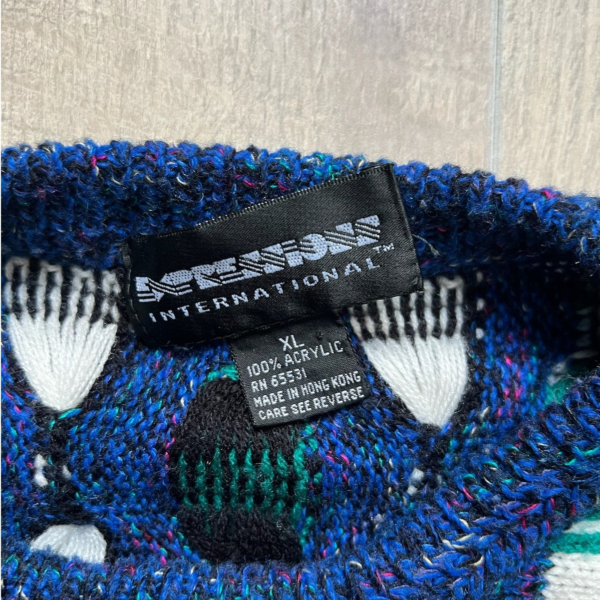 Vintage Geometric Sweater