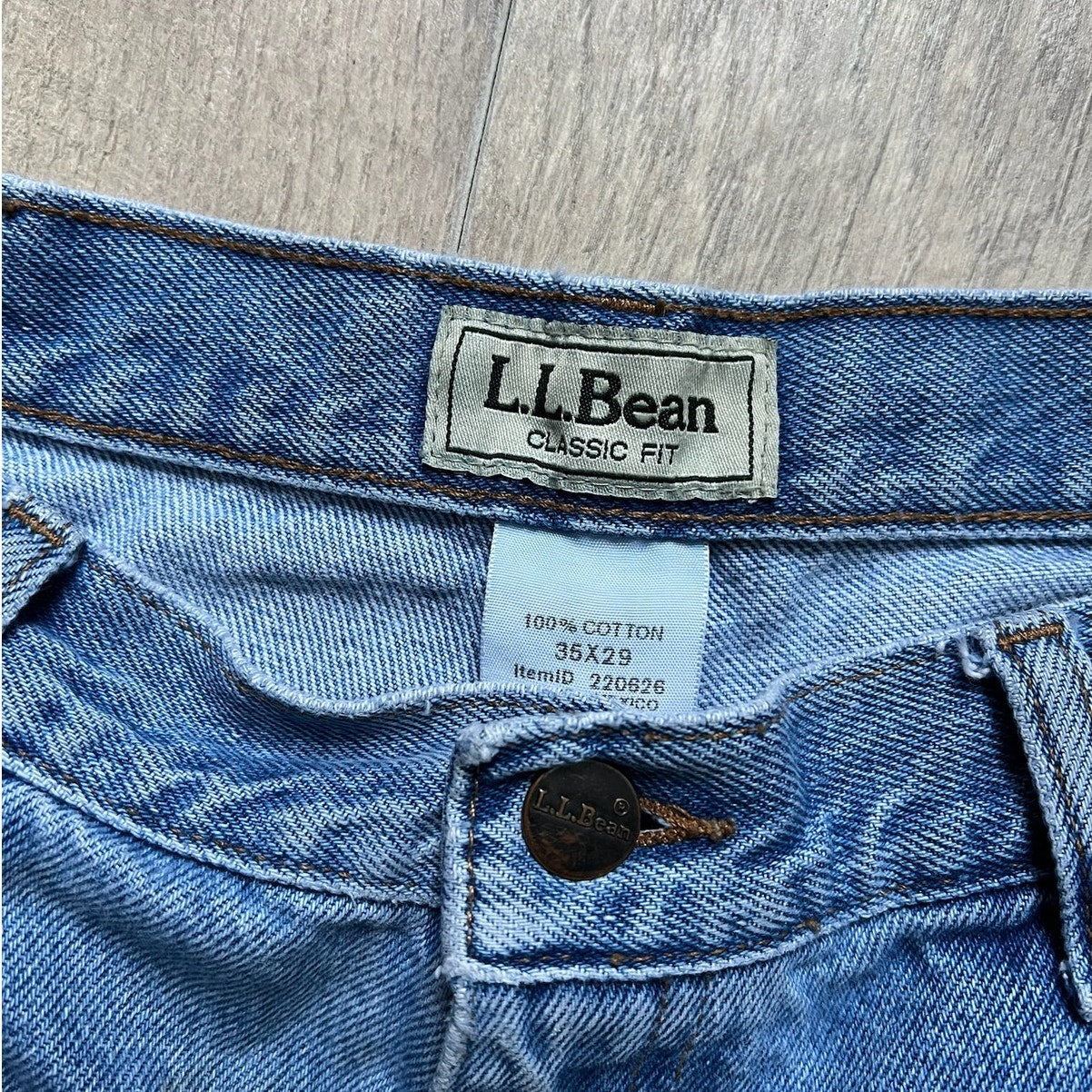 L.L. Bean Light-wash Jeans