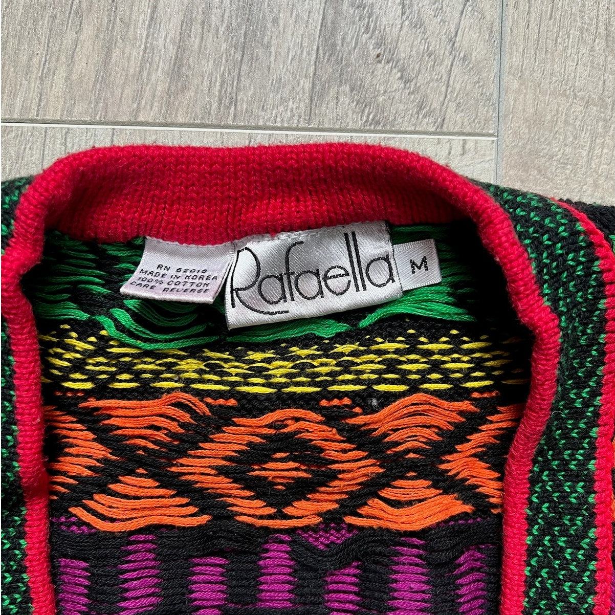 Colorful Vintage Cardigan
