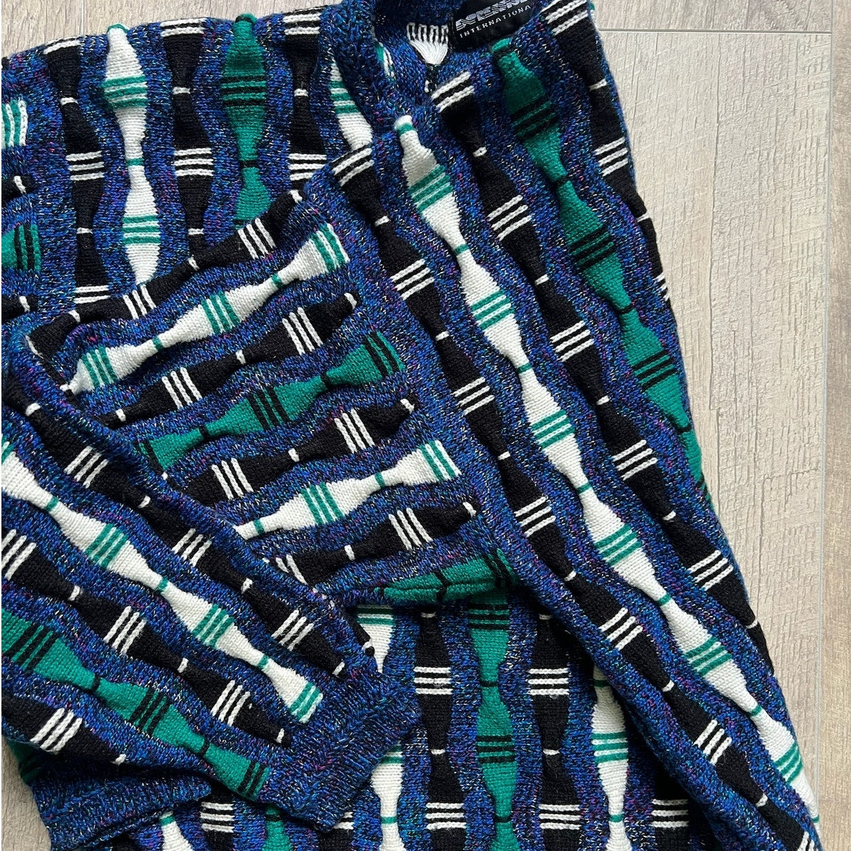 Vintage Geometric Sweater