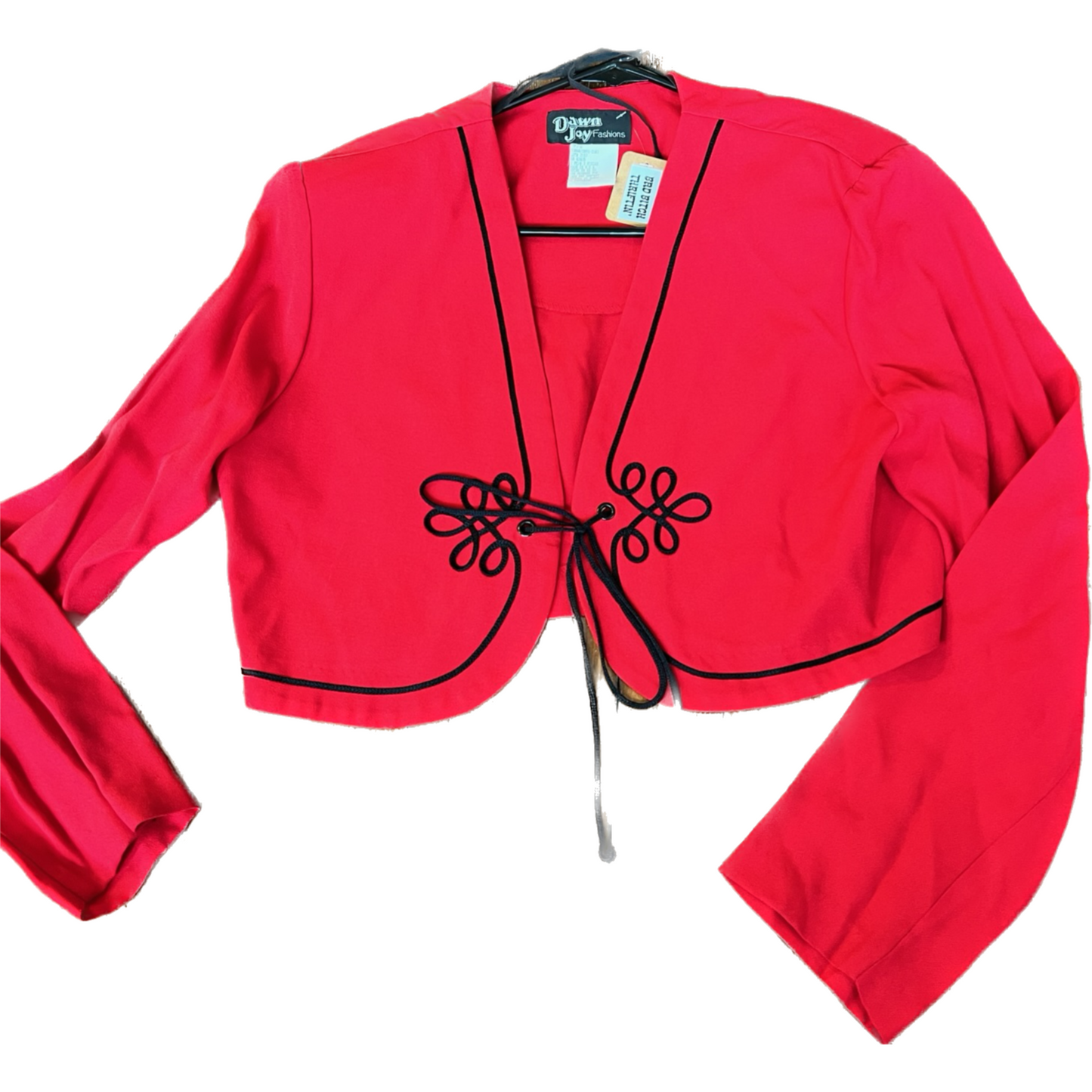 Red Vintage Bolero (7/8-M)