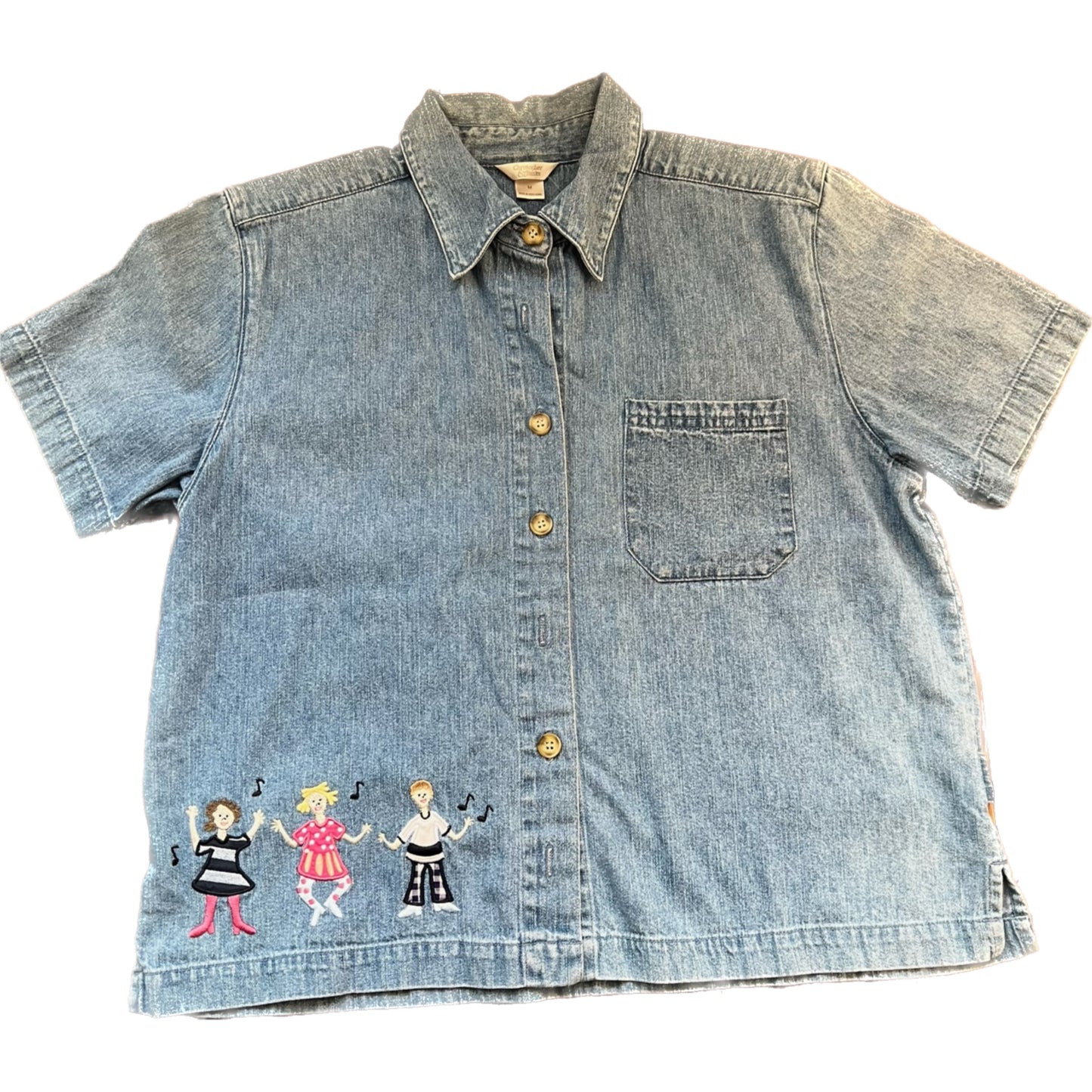 Denim Button Up (M)