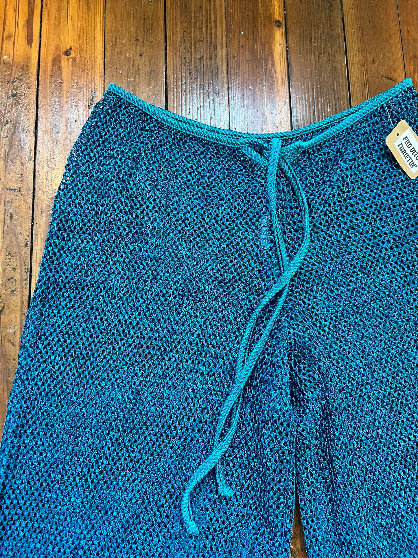 Blue Netted Pants (S/M)