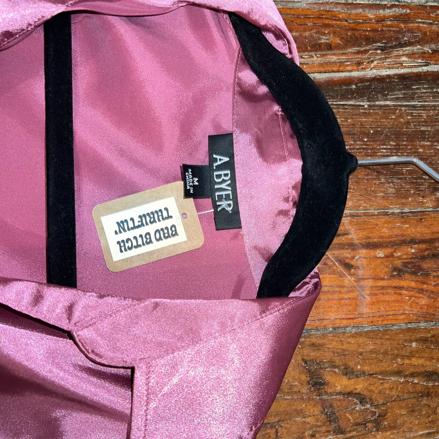 Pink Y2K Blouse (M)