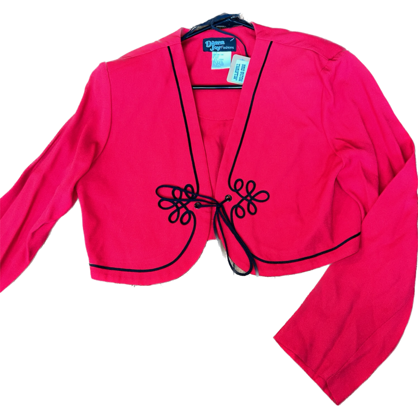 Red Vintage Bolero (7/8-M)