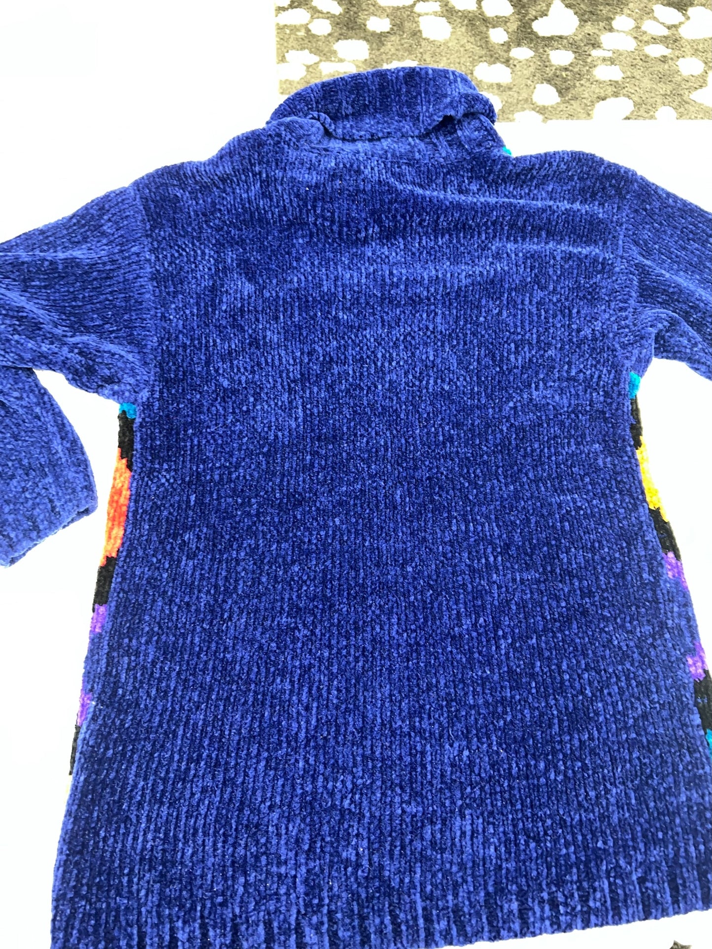 Colorful Turtle Neck Sweater (S)