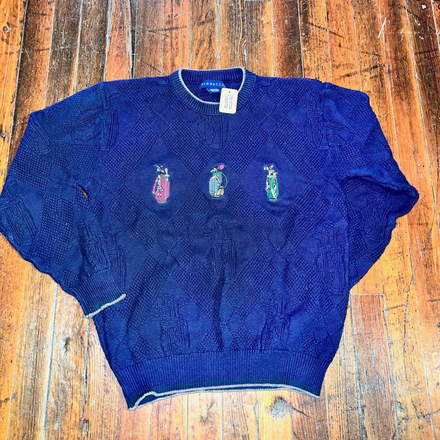 Vintage Golf Clubs Sweater (M)