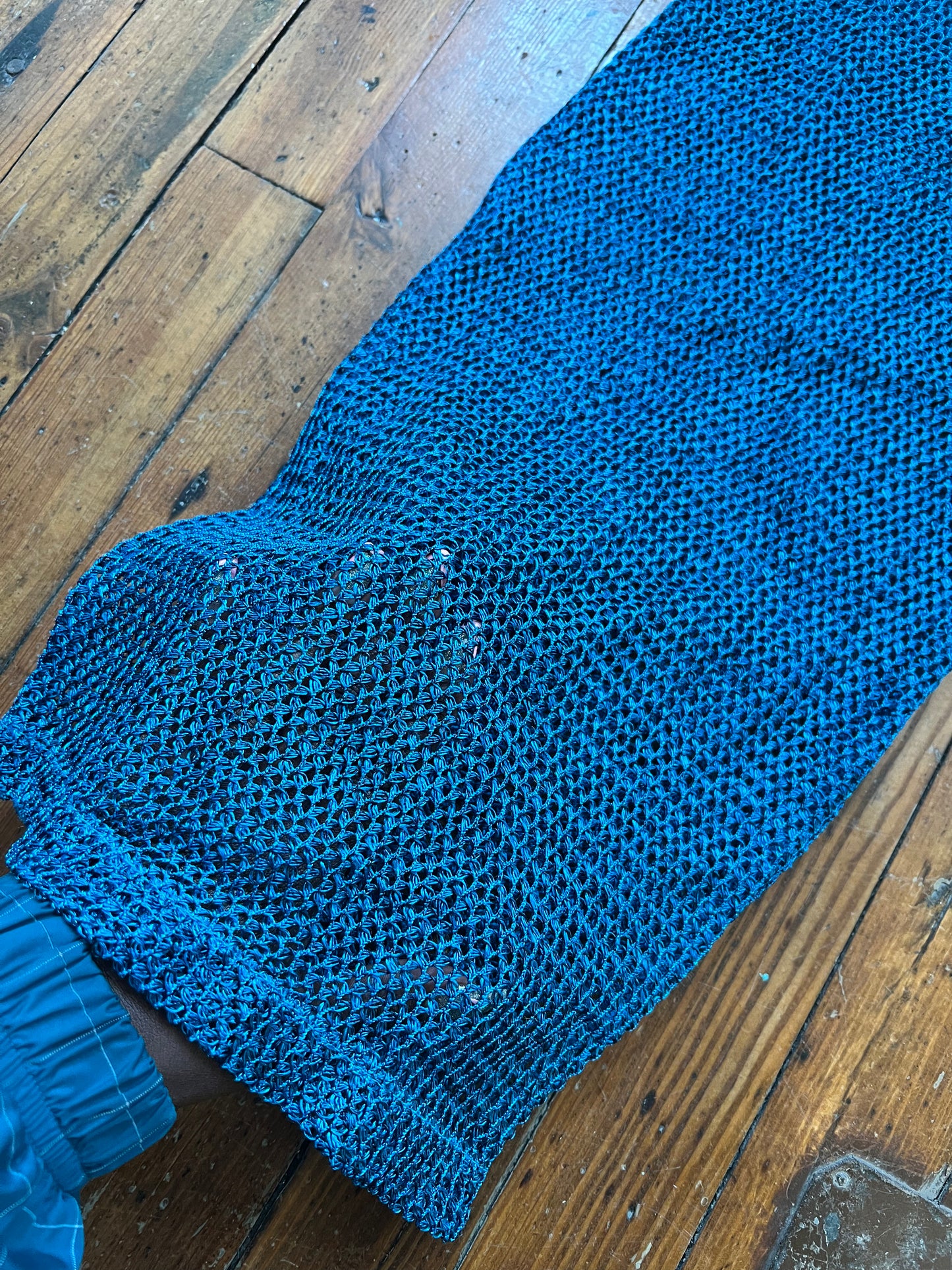 Blue Netted Pants (S/M)