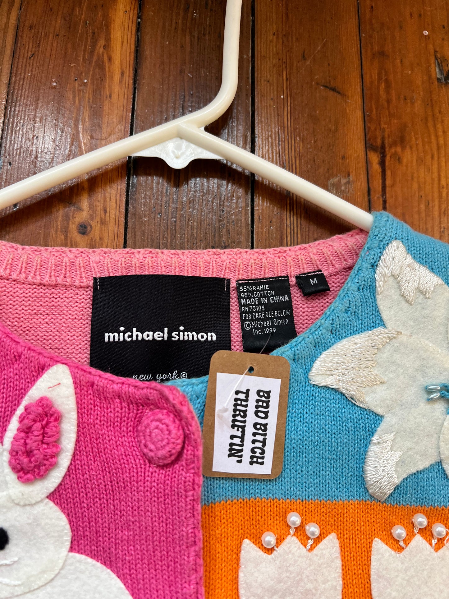 Easter Colorblock Sweater (M)