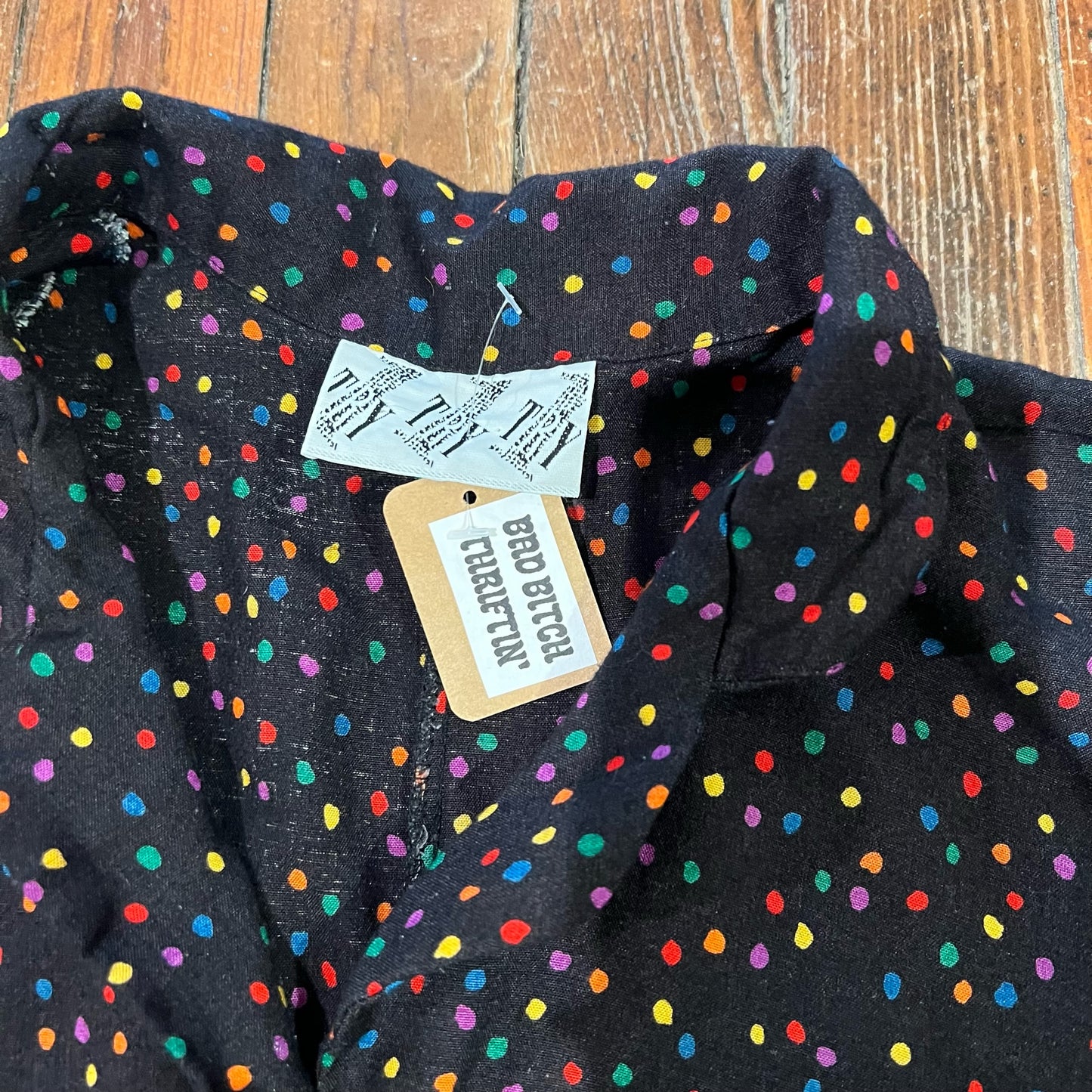 Rainbow Speckled Vintage Jumpsuit(M/L)
