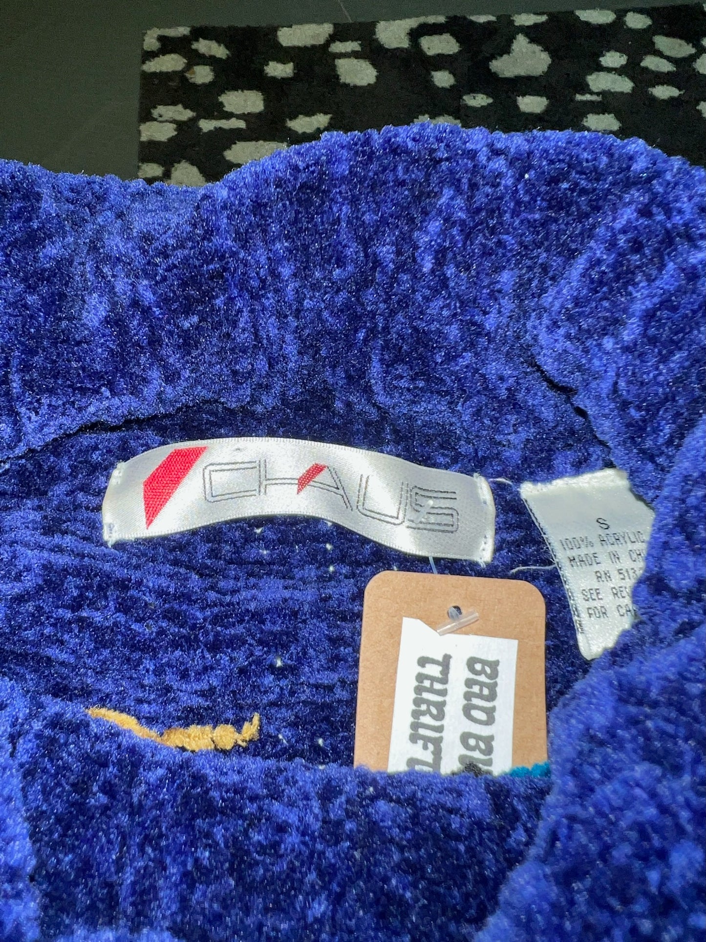 Colorful Turtle Neck Sweater (S)