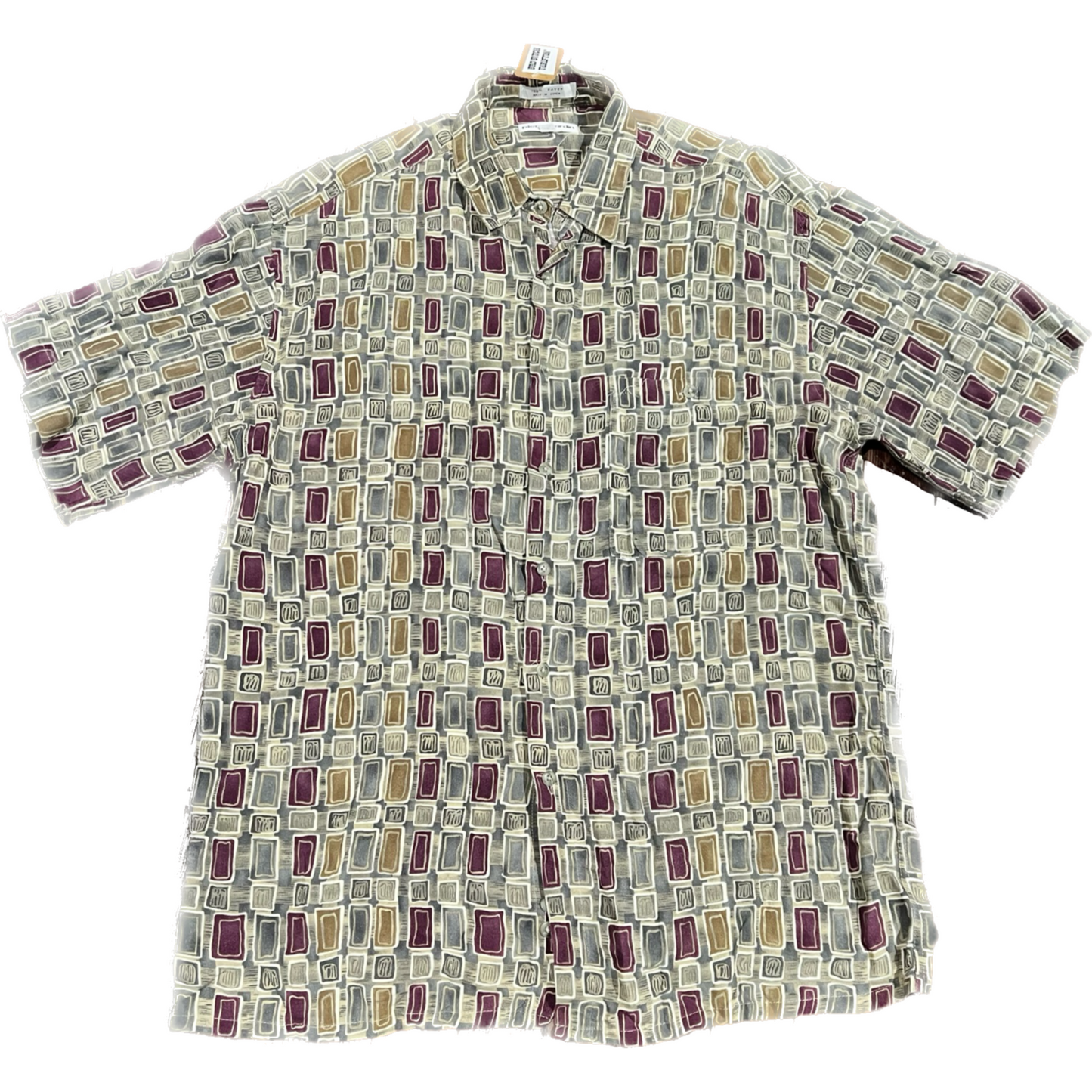 Funky Vintage Button Up (M)