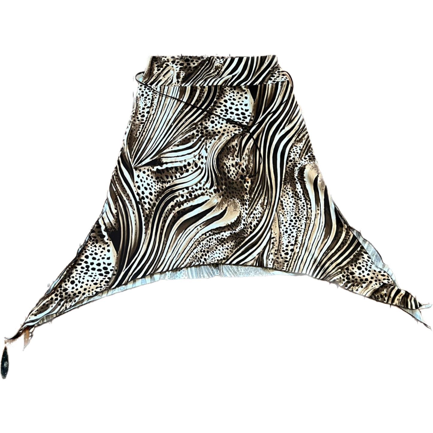 Y2K Animal Print Midi (S)