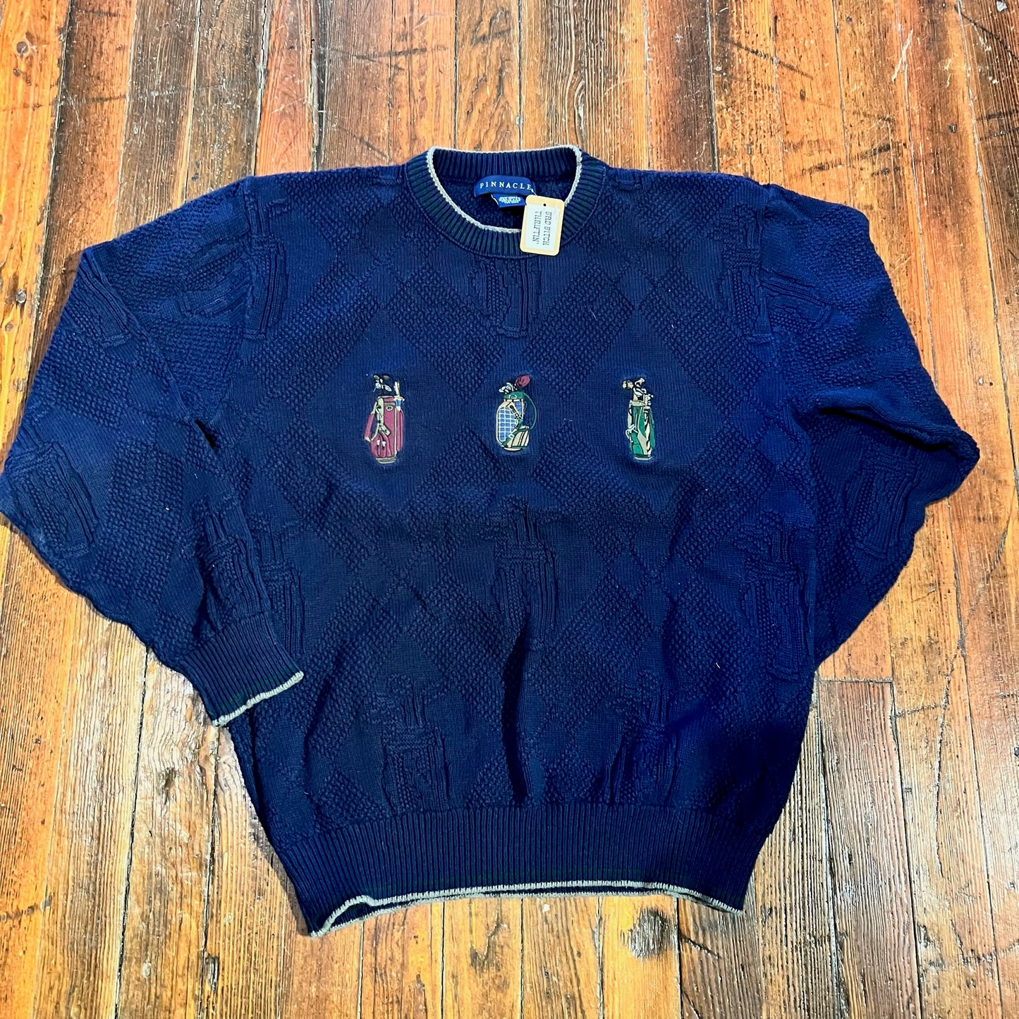 Vintage Golf Clubs Sweater (M)