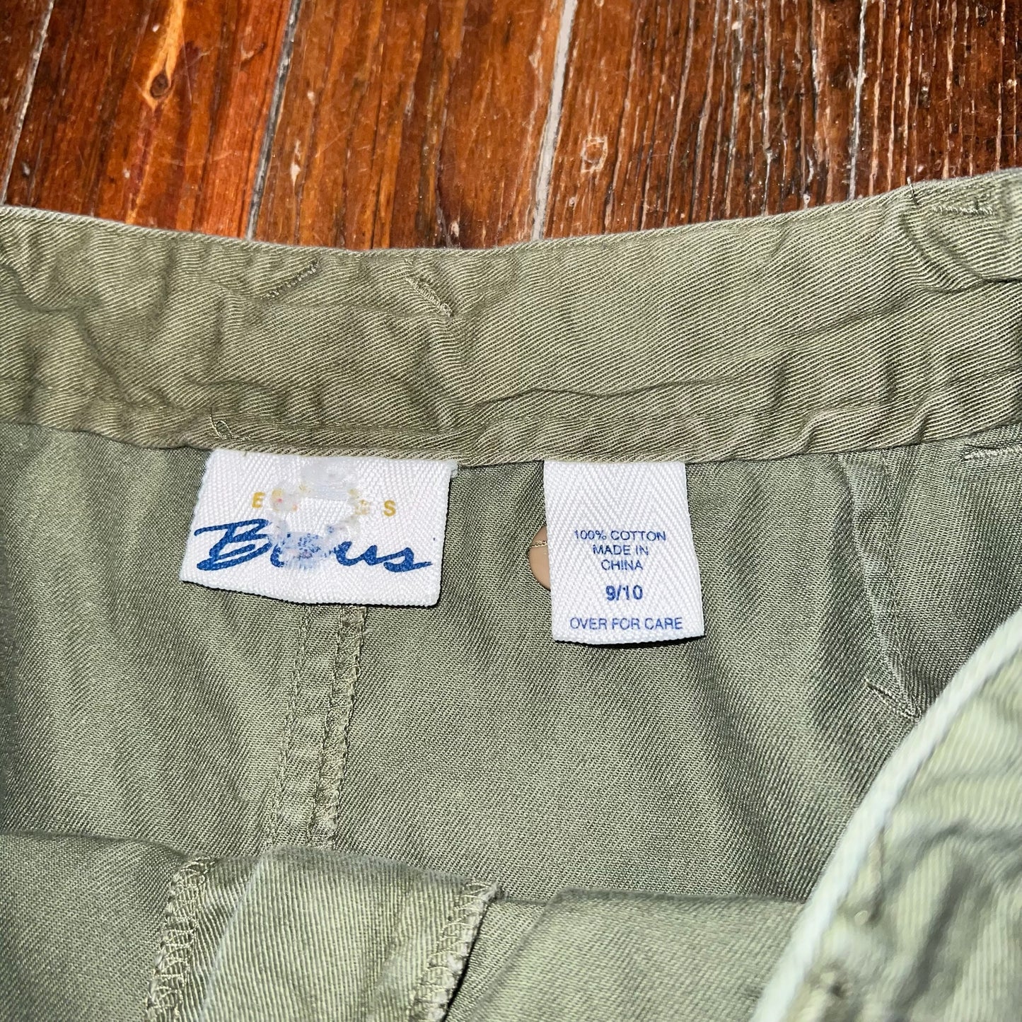 Sage Cargo Skirt (9/10)