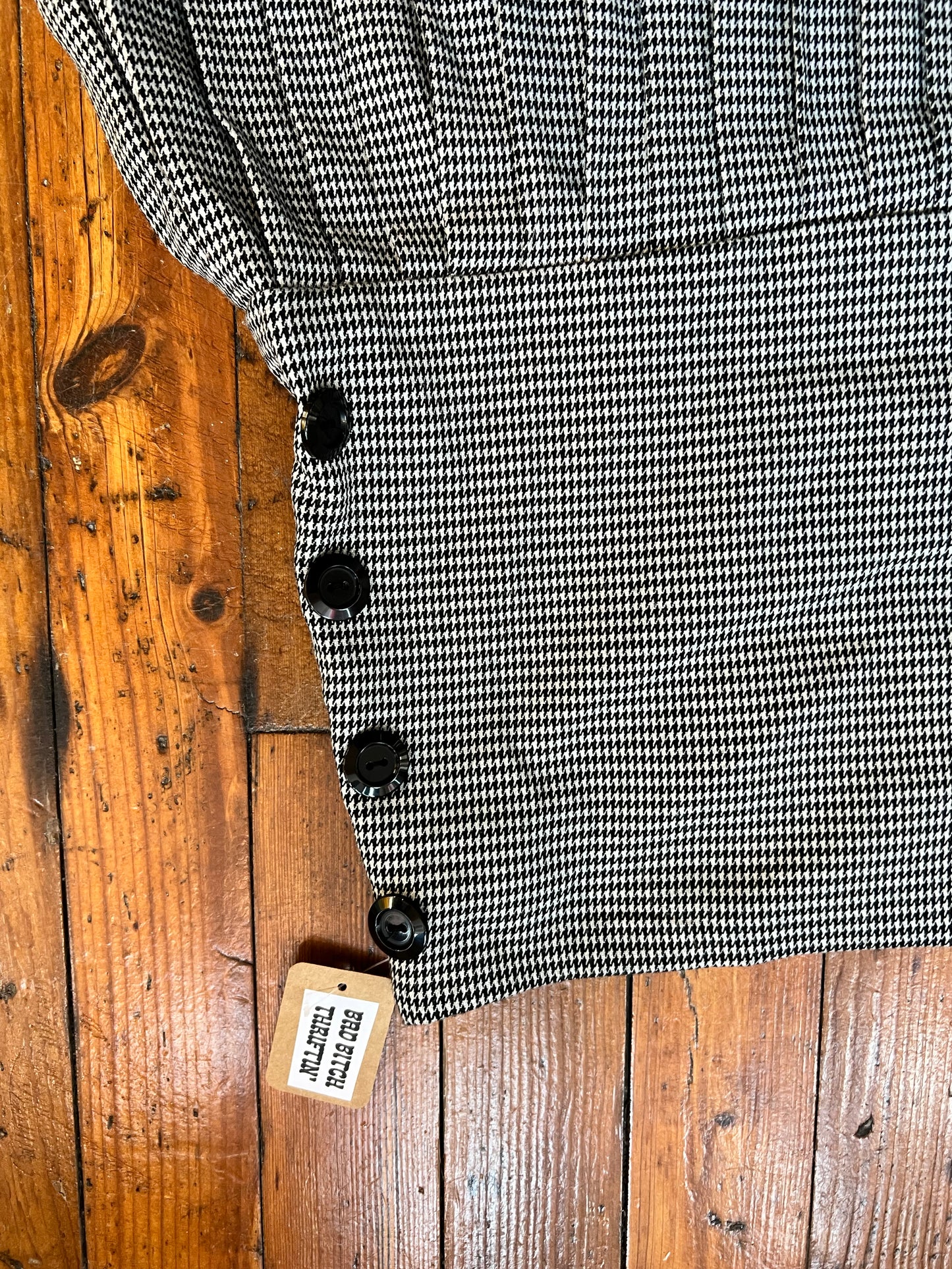 Y2K Mini Pleated Skirt (M)