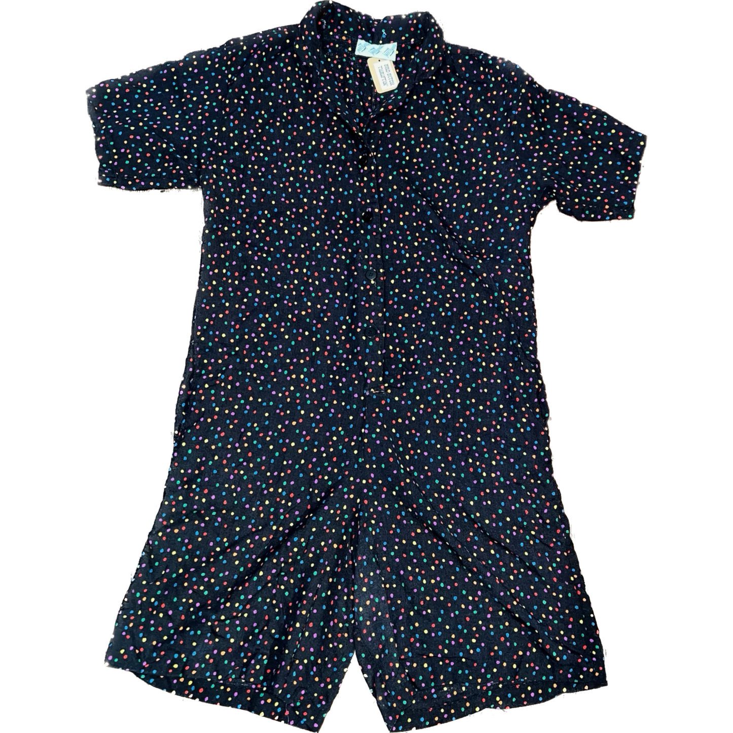 Rainbow Speckled Vintage Jumpsuit(M/L)