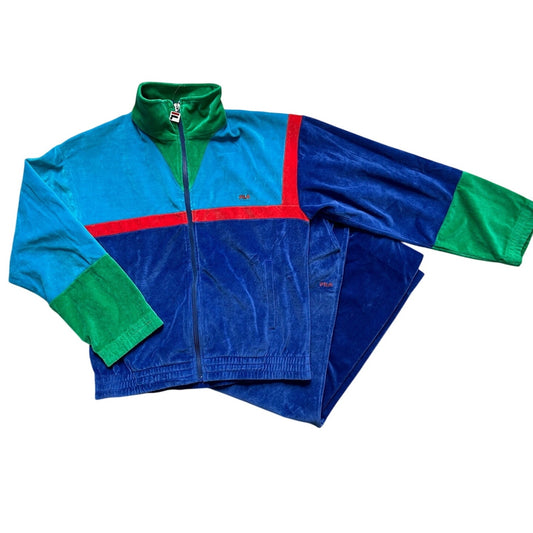 Vintage Color-block FILA Tracksuit