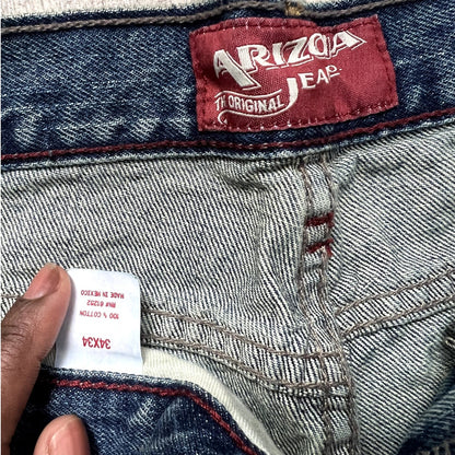 Dark-wash Arizona Jeans