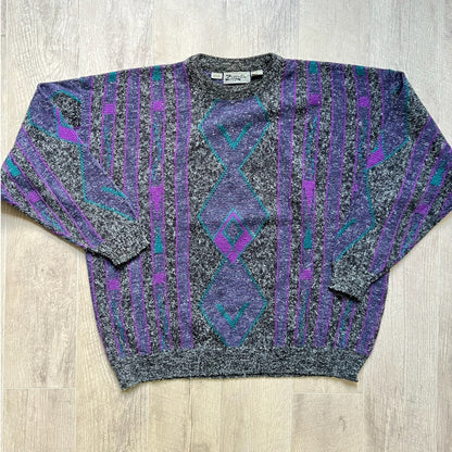 Vintage Purple Zeppelin Sweater