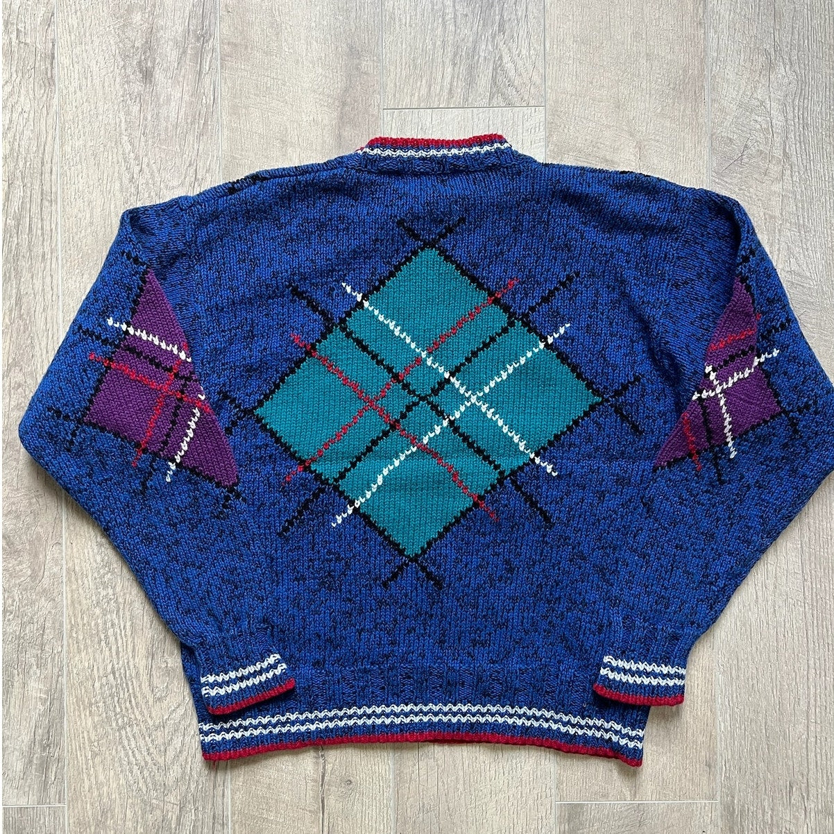 Vintage Argyle Sweater