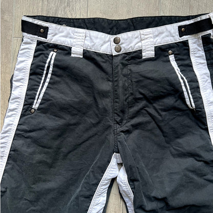 Black and White Y2K Shorts