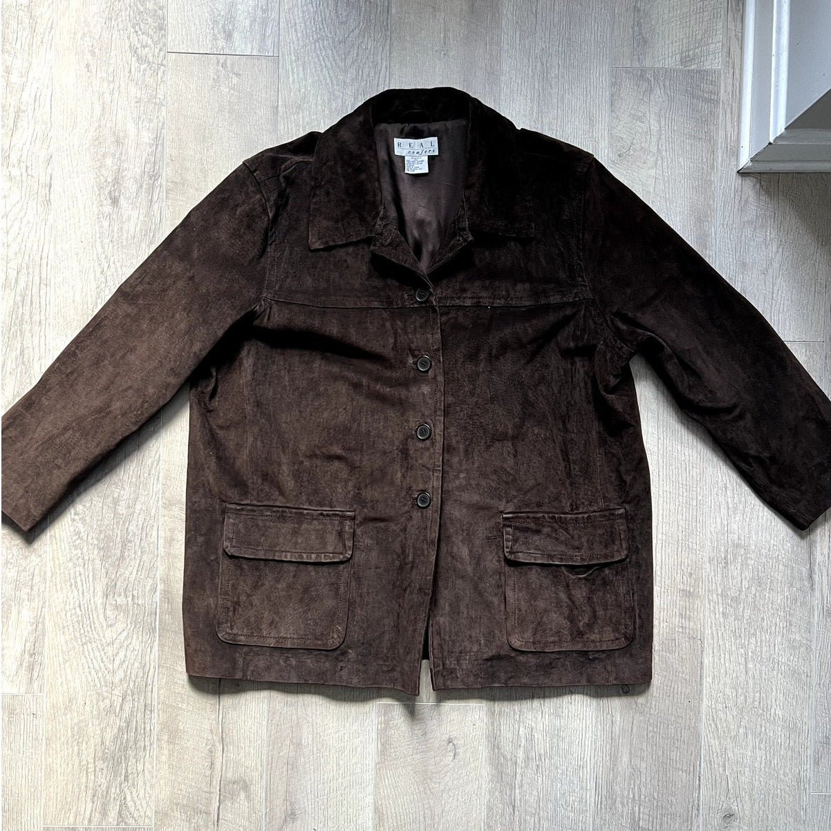 Brown Suede Jacket