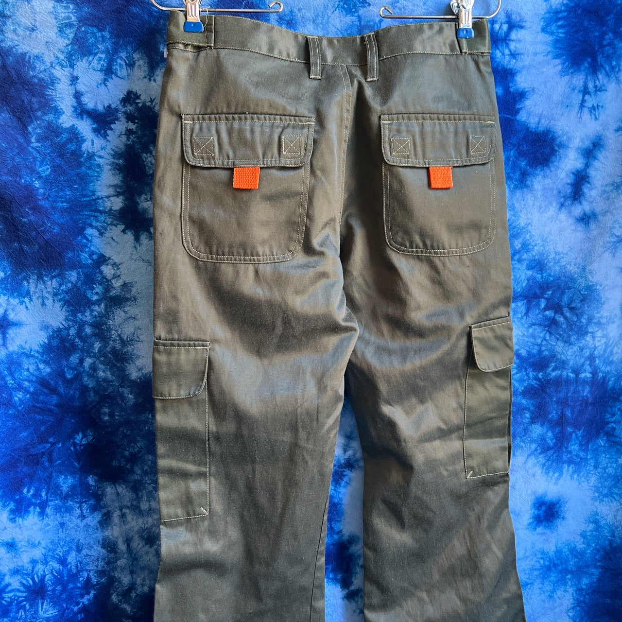 Green & Orange Cargo Pants (7)