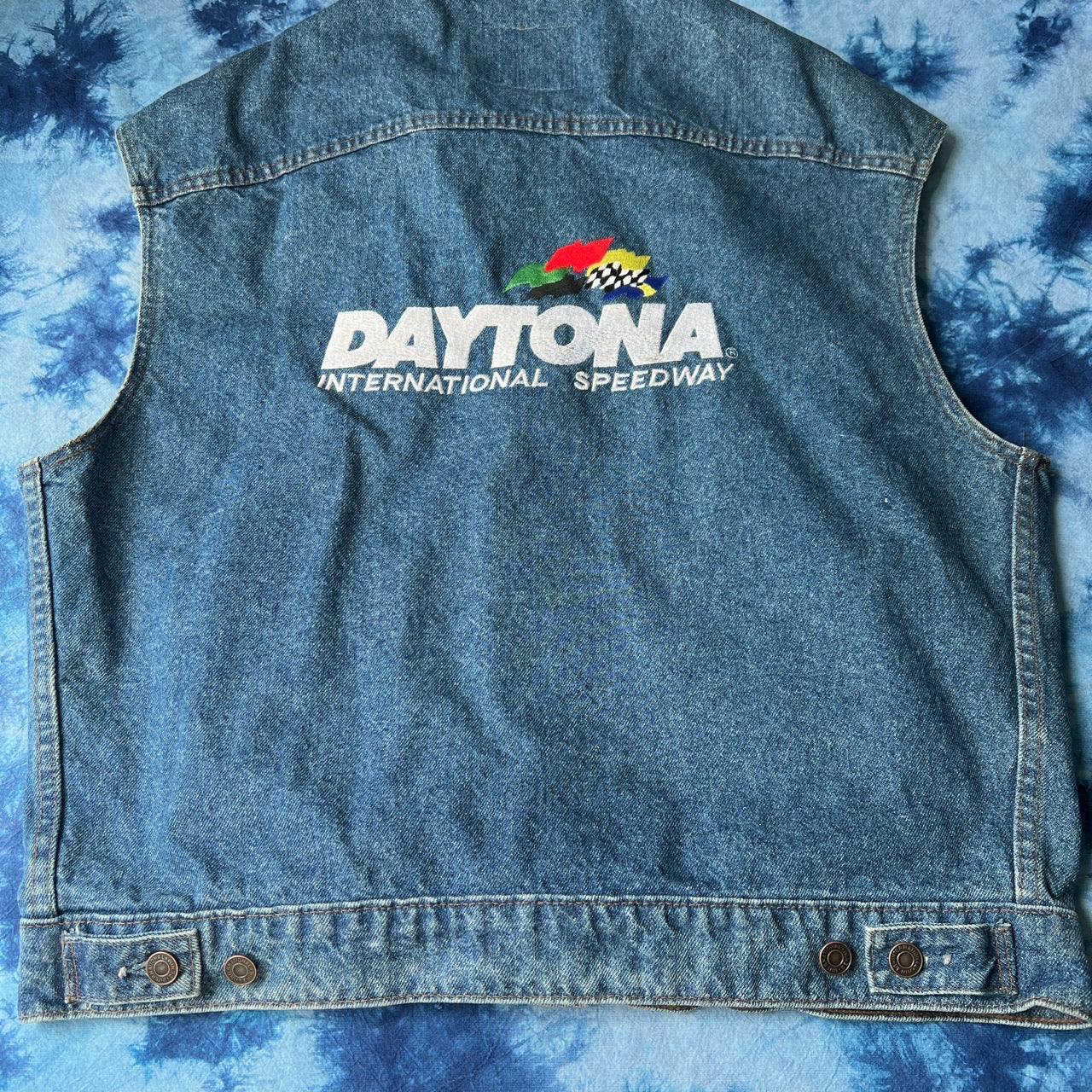 Daytona Speedway Denim Vest (L)