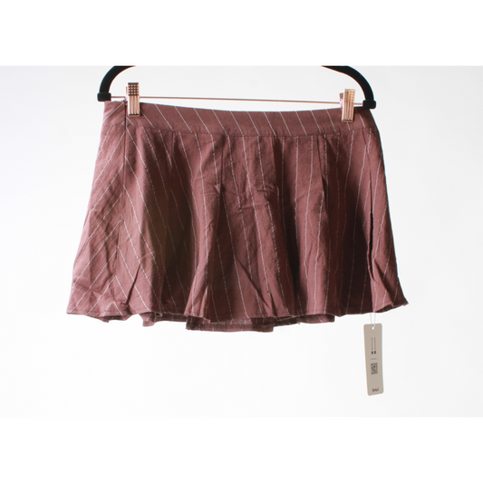 Striped Mini Skirt (M/L)