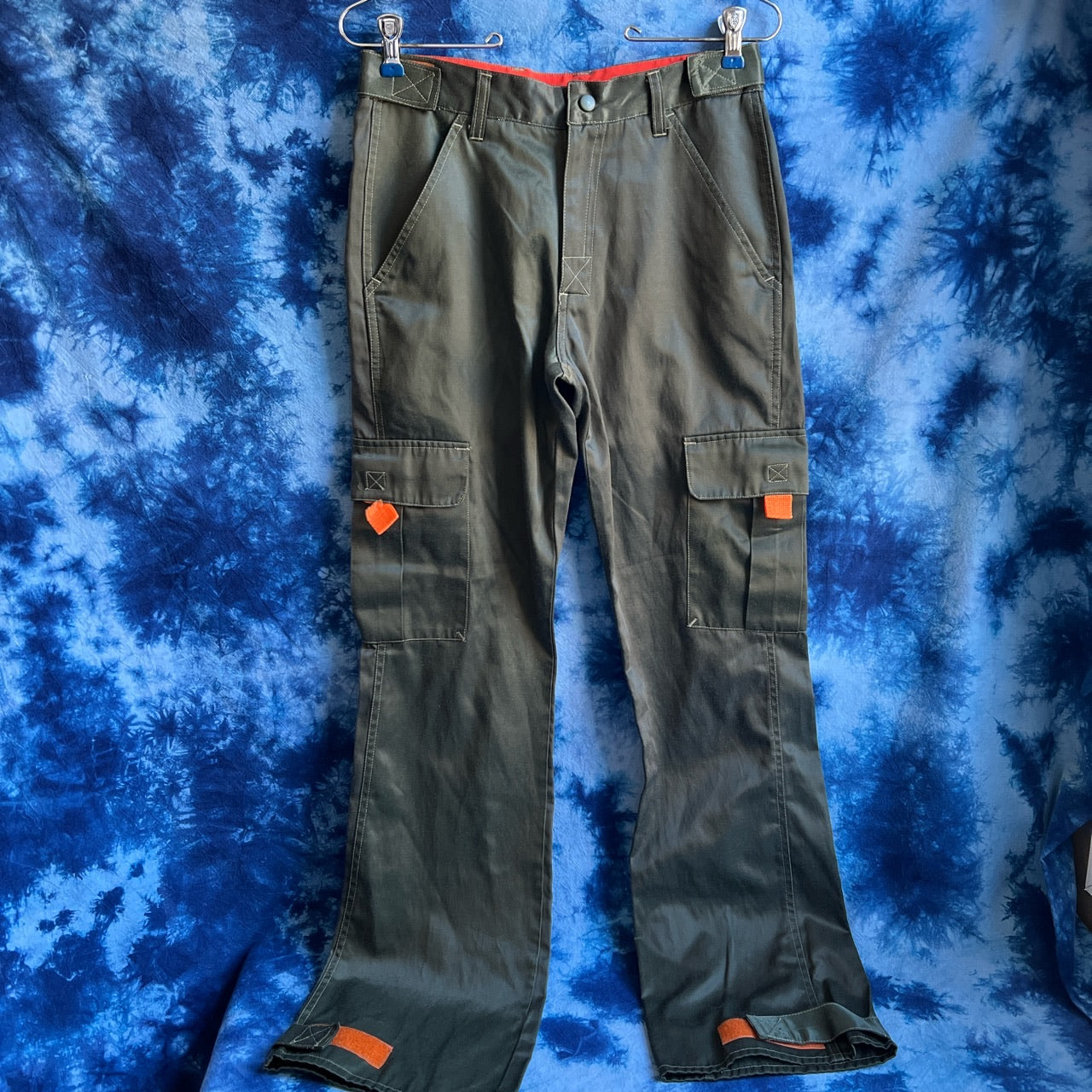 Green & Orange Cargo Pants (7)