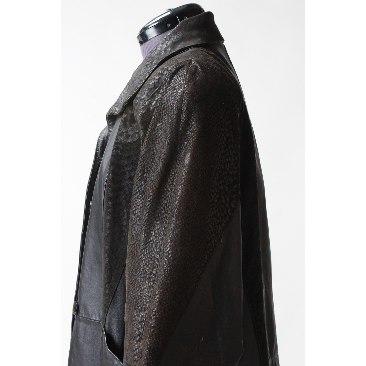 Black Leather/Suede Jacket