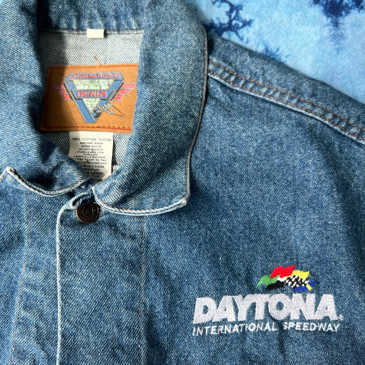 Daytona Speedway Denim Vest (L)